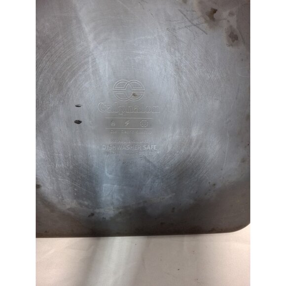 Calphalon Frying Pan Griddle Nonstick Skillet 1211 Square Grill 11”x 11” - Picture 5 of 6